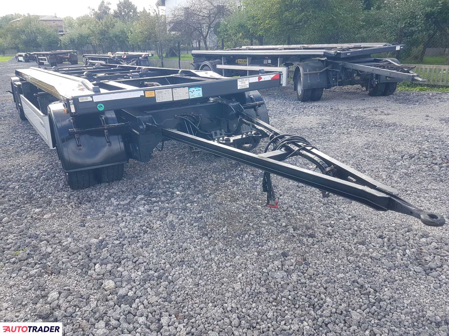 Wielton PS-2 PRZYCZEPA POD KONTENERY Wielton PS-2 PRZYCZEPA POD KONTENERY