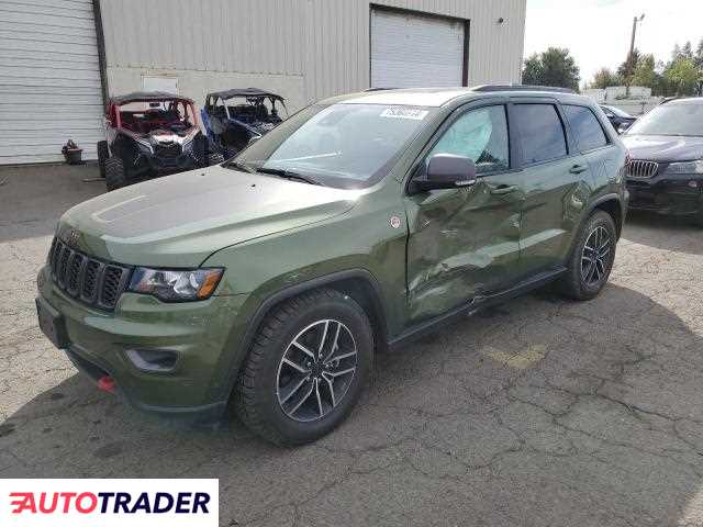 Jeep Grand Cherokee 3.0 benzyna 2020r. (WOODBURN)