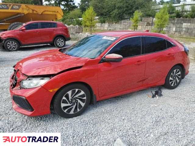 Honda Civic 1.0 benzyna 2018r. (FAIRBURN)