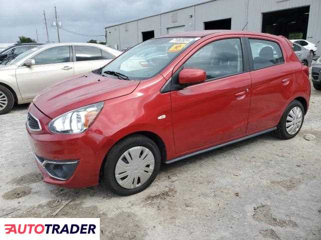 Mitsubishi Mirage 1.0 benzyna 2019r. (JACKSONVILLE)