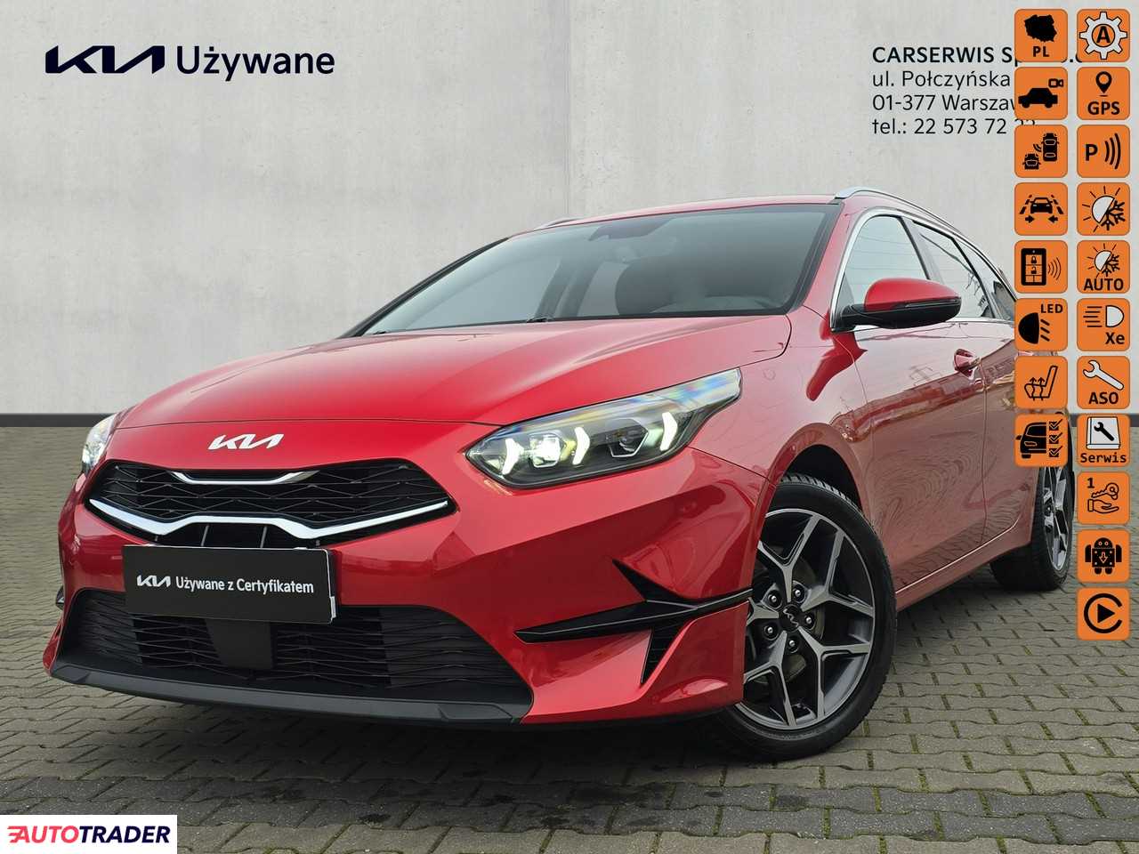 Kia Ceed 1.5 benzyna 160 KM 2022r. (Warszawa)