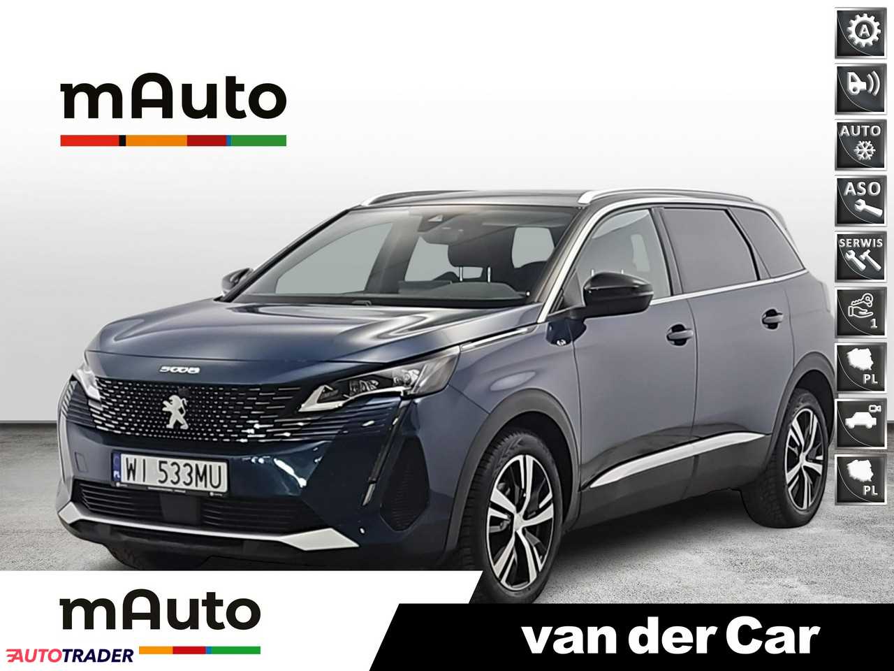 Peugeot 5008 2022 1.6 180 KM Peugeot 5008 2022 1.6 180 KM