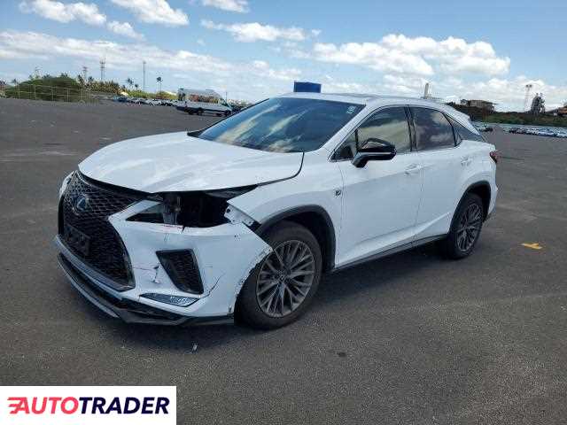 Lexus RX 3.0 benzyna 2022r. (KAPOLEI)