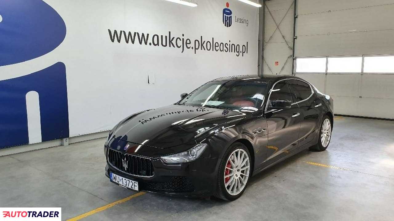 Maserati Ghibli 2014 3.0 410 KM Maserati Ghibli 2014 3.0 410 KM
