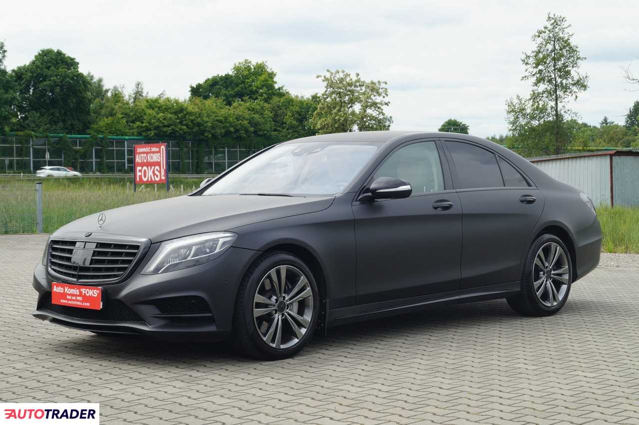 Mercedes S-klasa 2015 3.0 258 KM Mercedes S-klasa 2015 3.0 258 KM