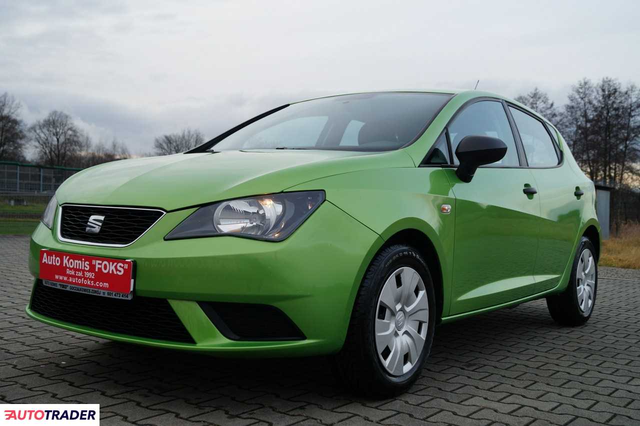 Seat Ibiza 1.4 benzyna 85 KM 2014r. (Goczałkowice-Zdrój)