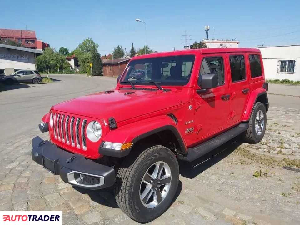 Jeep Wrangler 2.0 benzyna 272 KM 2023r. (sosnowiec)