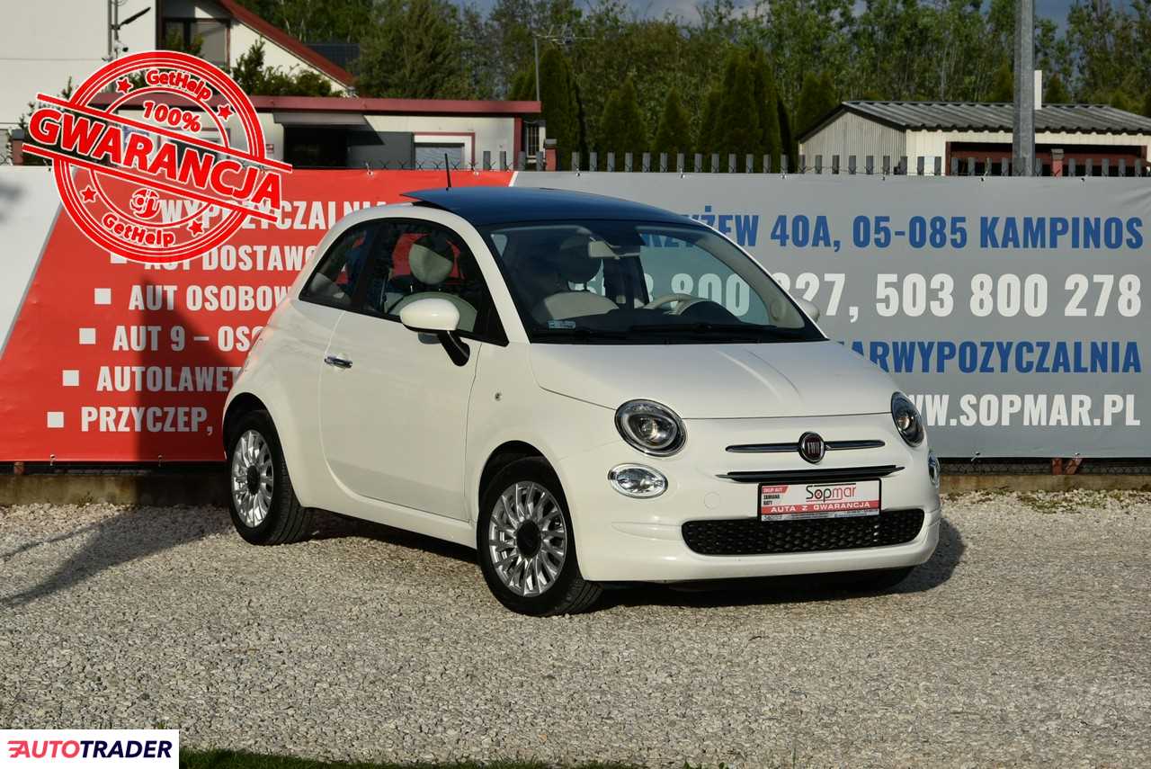 Fiat 500 2020 1.2 70 KM Fiat 500 2020 1.2 70 KM