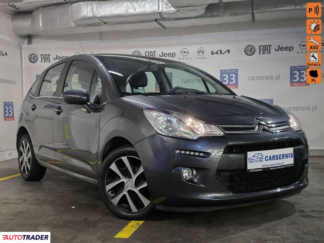 Citroen C3 2015 1.2 82 KM Citroen C3 2015 1.2 82 KM