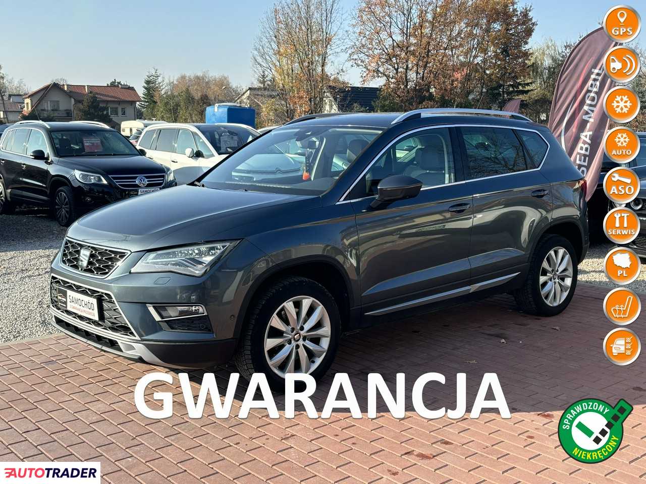 Seat Ateca 1.6 diesel 116 KM 2017r. (SADE BUDY)