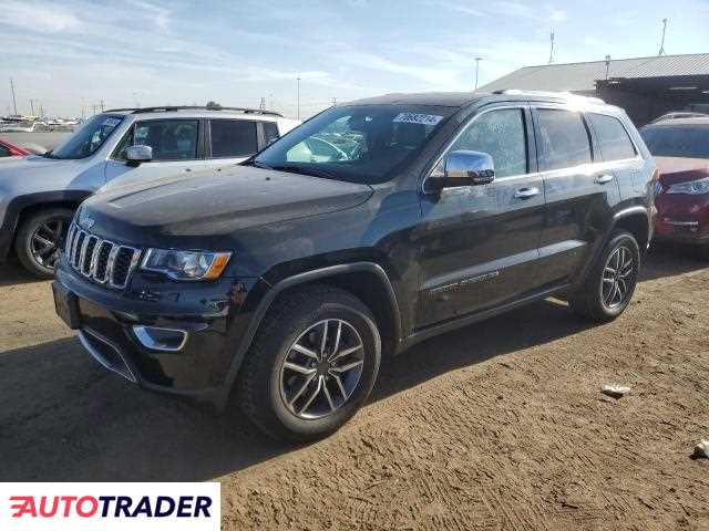 Jeep Grand Cherokee 3.0 benzyna 2020r. (BRIGHTON)