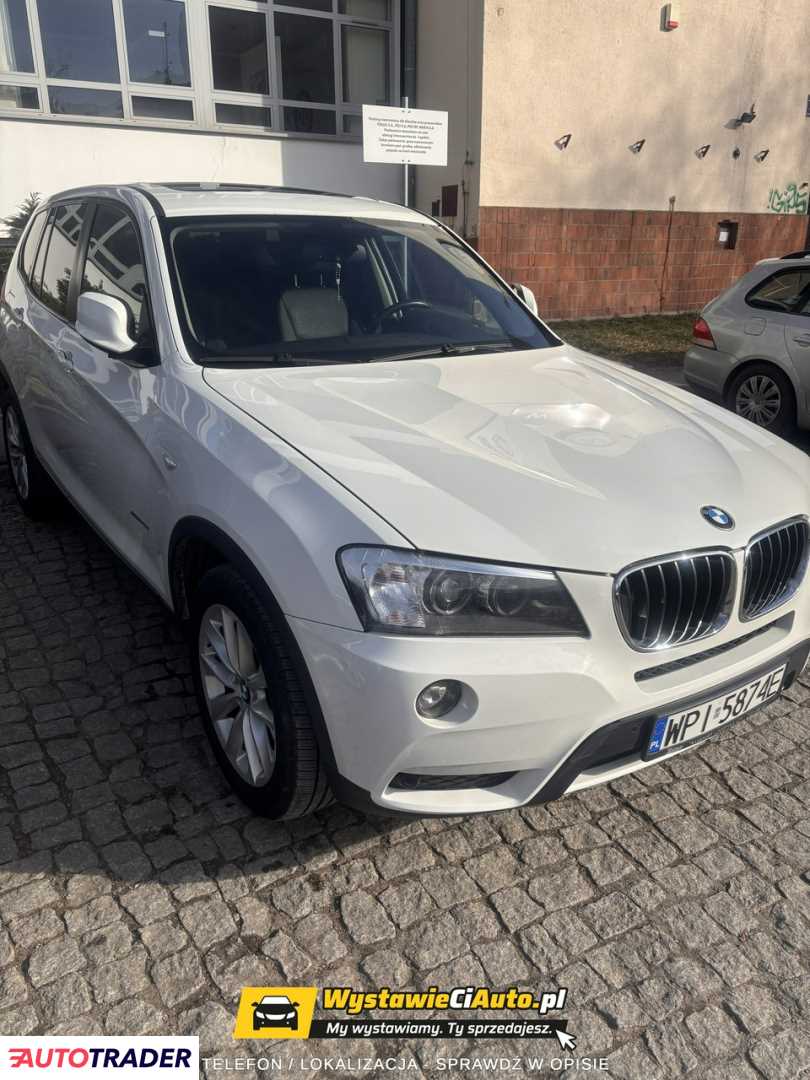 BMW X3 2013 2.0 245 KM