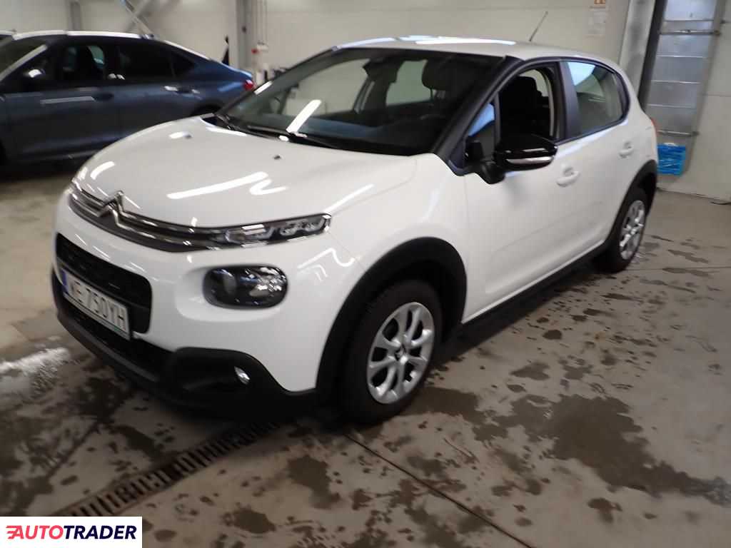 Citroen C3 1.2 benzyna 82 KM 2020r. (Piaseczno, k. Warszawy POLUB NAS NA: https://www.facebook.com/poleasingowesamochody/ i bądź zawsze na bieżąco z ofertą.)