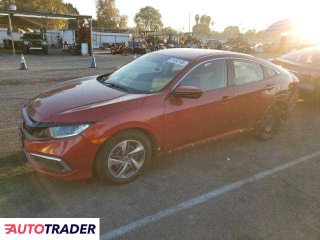 Honda Civic 2.0 benzyna 2019r. (VAN NUYS)