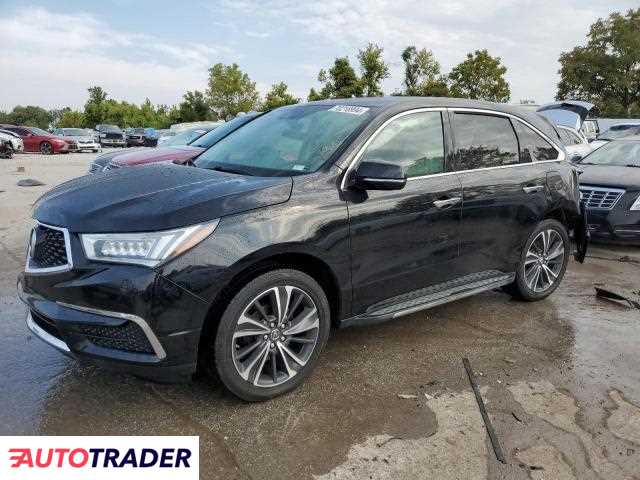 Acura MDX 3.0 benzyna 2020r. (BRIDGETON)