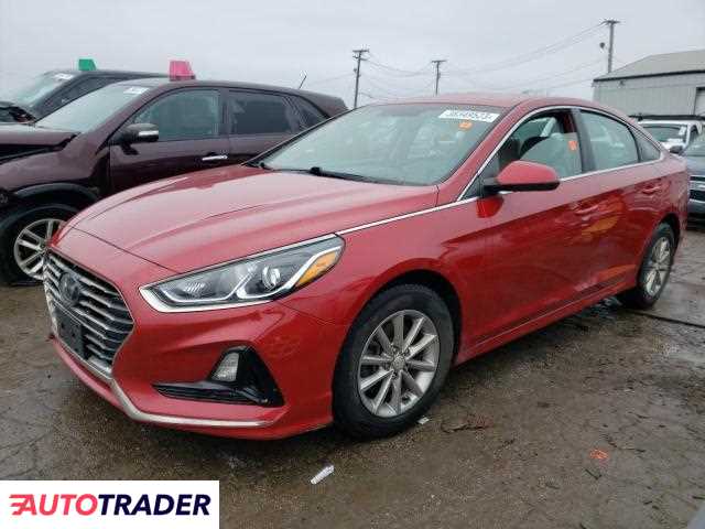 Hyundai Sonata 2.0 benzyna 2018r. (CHICAGO HEIGHTS)