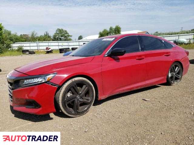 Honda Accord 1.0 benzyna 2022r. (COLUMBIA STATION)