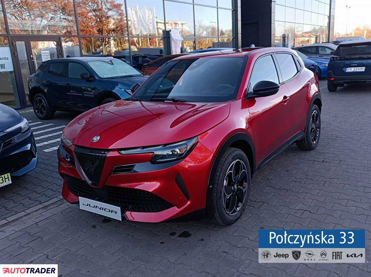 Alfa Romeo Junior 1.2 hybrydowy 136 KM 2024r. (Warszawa)