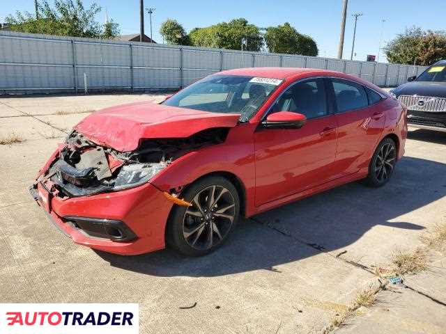 Honda Civic 2.0 benzyna 2019r. (OKLAHOMA CITY)