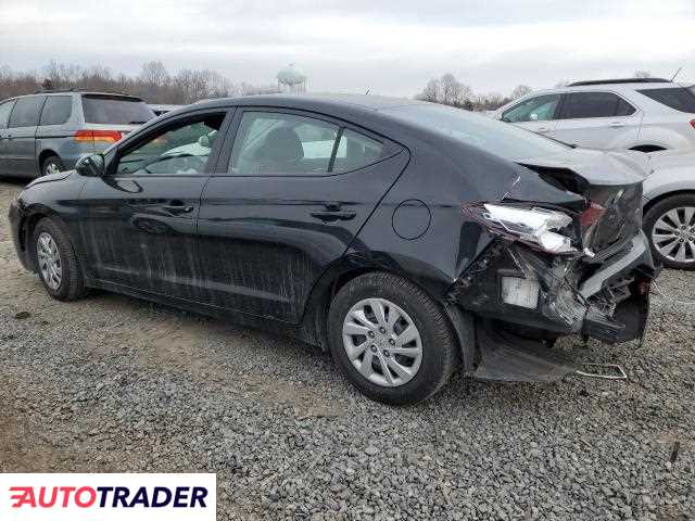 Hyundai Elantra 2.0 benzyna 2020r. (HILLSBOROUGH)