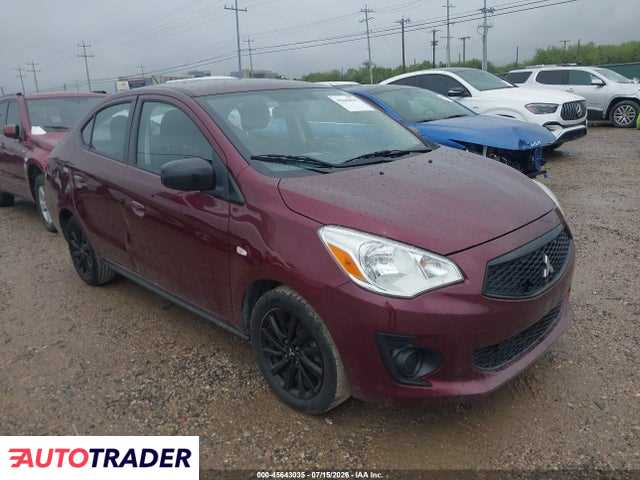 Mitsubishi Mirage 2020 1
