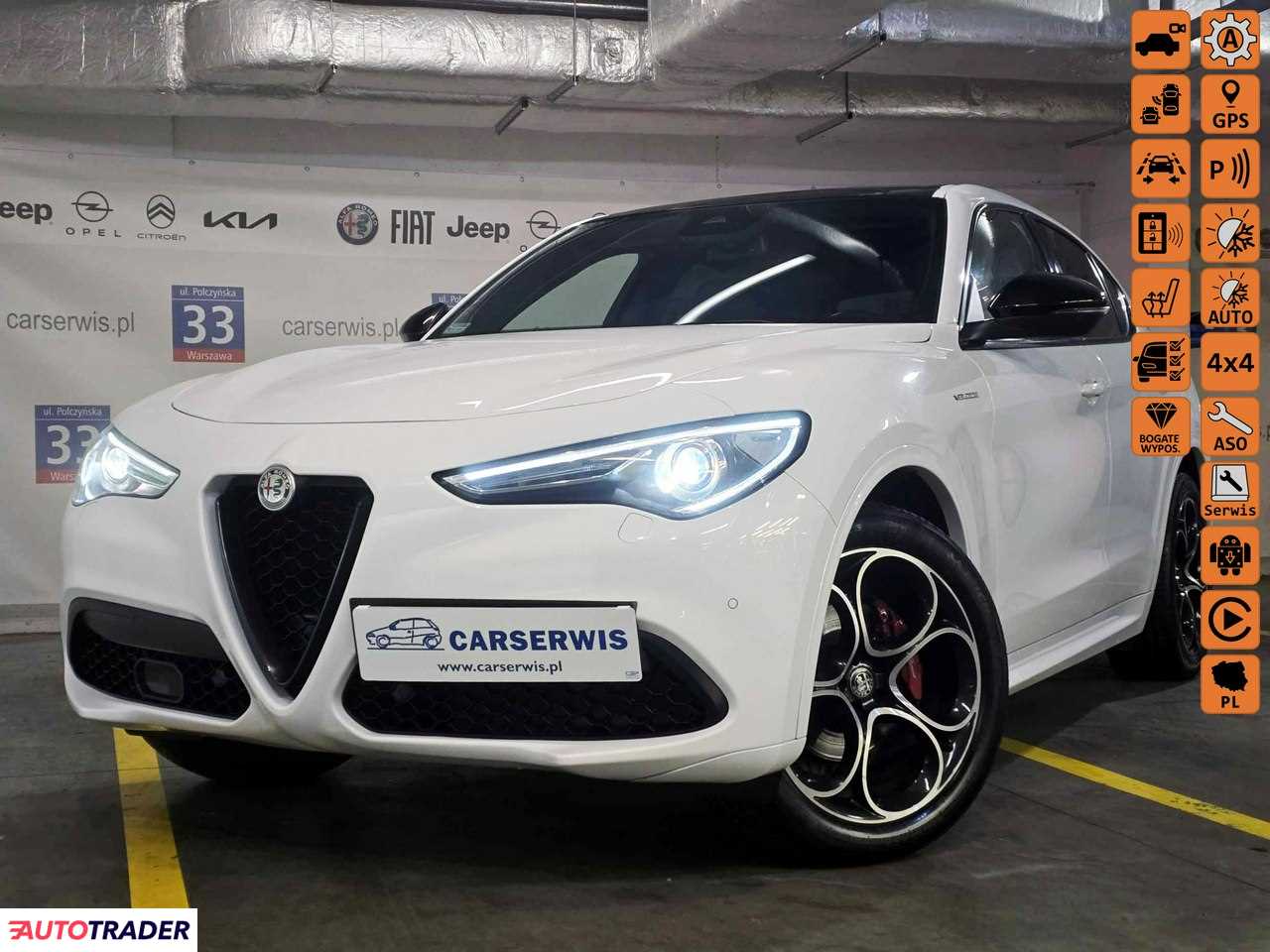 Alfa Romeo Stelvio 2022 2.0 280 KM Alfa Romeo Stelvio 2022 2.0 280 KM