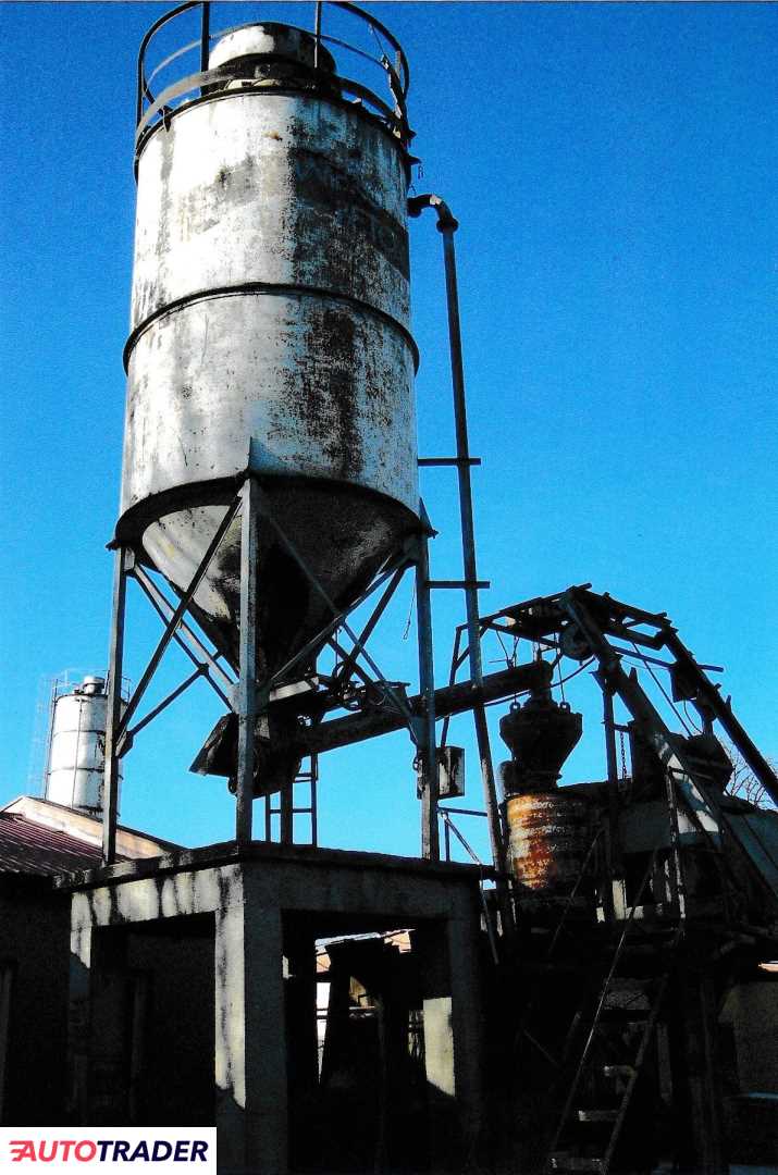 Silos na cement 20L z mechanicznym