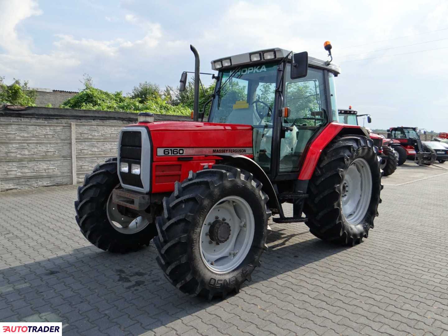 Massey Ferguson 6160 W oryginale Sprowadzony Massey Ferguson 6160 W oryginale Sprowadzony