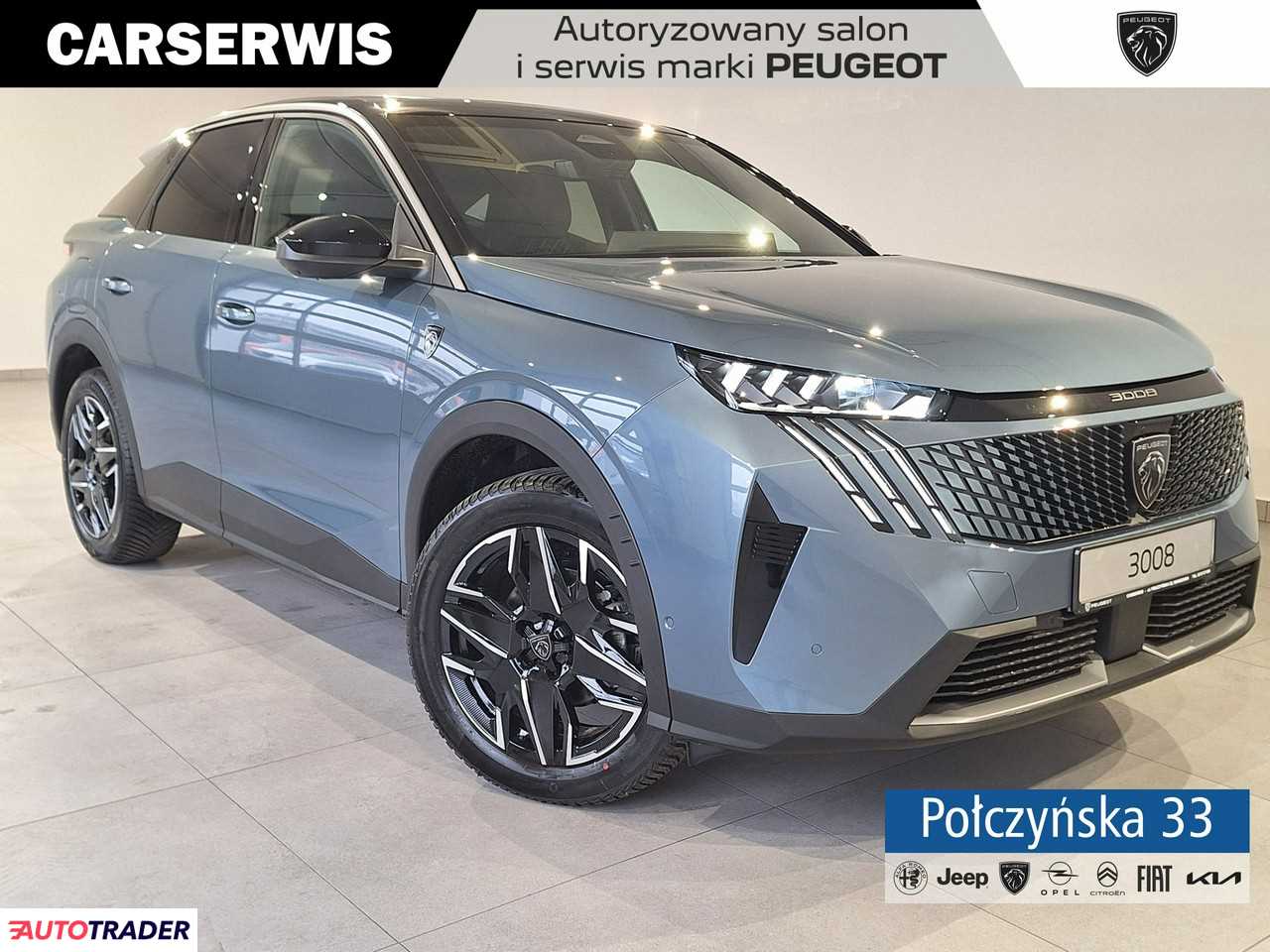 Peugeot 3008 1.2 benzyna 136 KM 2024r. (Warszawa)