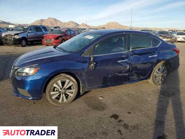 Nissan Sentra 1.0 benzyna 2019r. (NORTH LAS VEGAS)