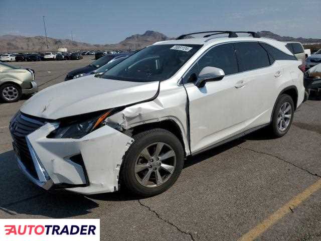 Lexus RX 3.0 benzyna 2018r. (NORTH LAS VEGAS)