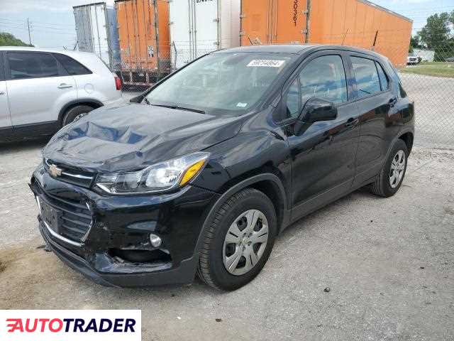 Chevrolet Trax 1.0 benzyna 2019r. (BRIDGETON)