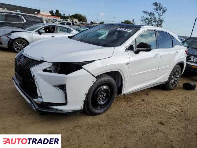 Lexus RX 3.0 hybrydowy 2019r. (AMERICAN CANYON)