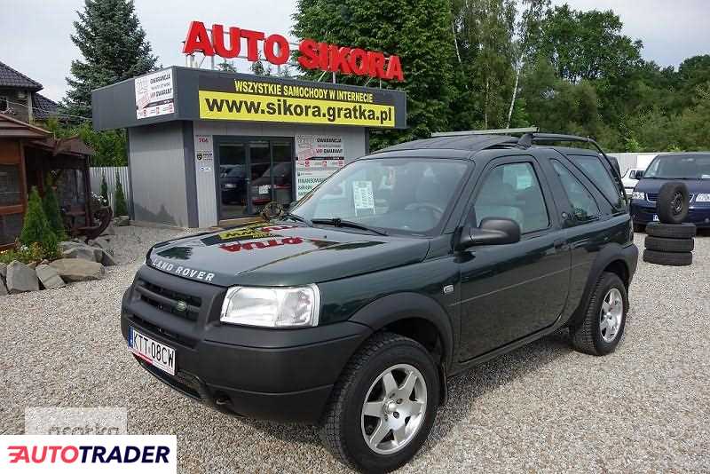 Land Rover Freelander 2002 1.8 117 KM Land Rover Freelander 2002 1.8 117 KM