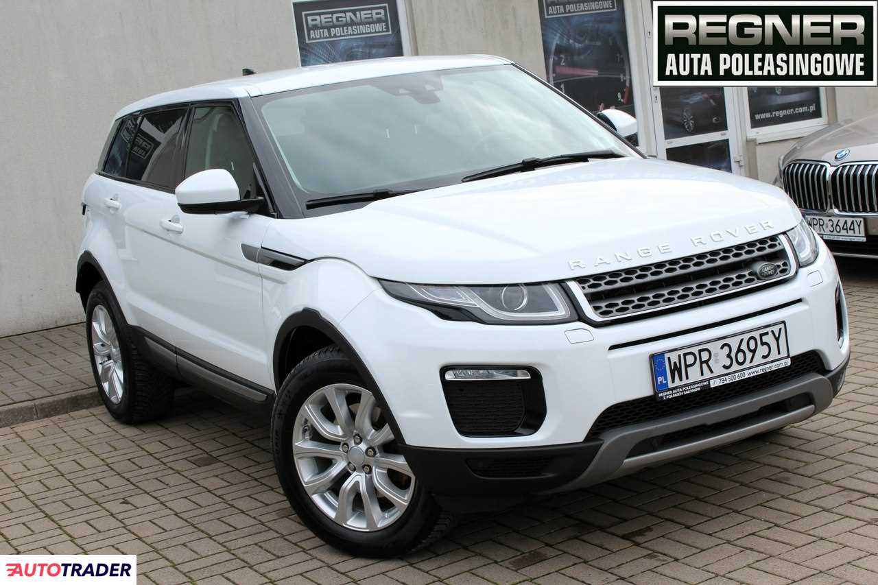 Land Rover Range Rover Evoque 2018 2.0 150 KM Land Rover Range Rover Evoque 2018 2.0 150 KM