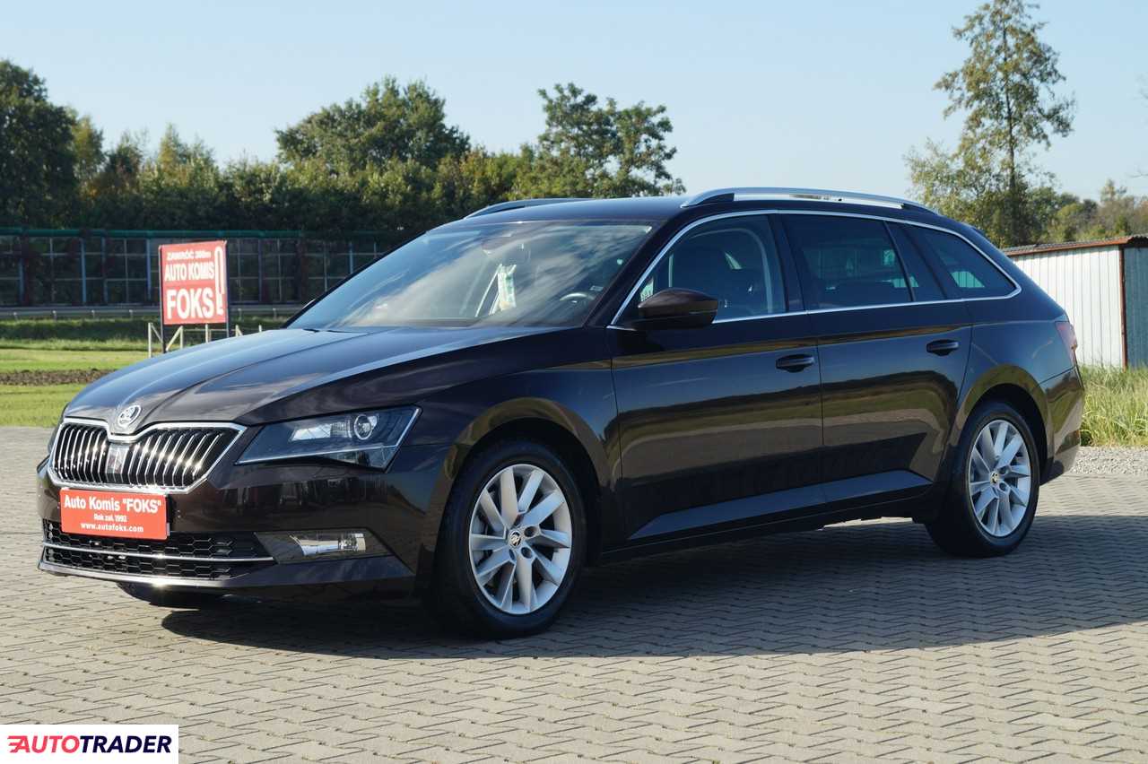 Skoda Superb 1.4 benzyna 150 KM 2016r. (Goczałkowice-Zdrój)