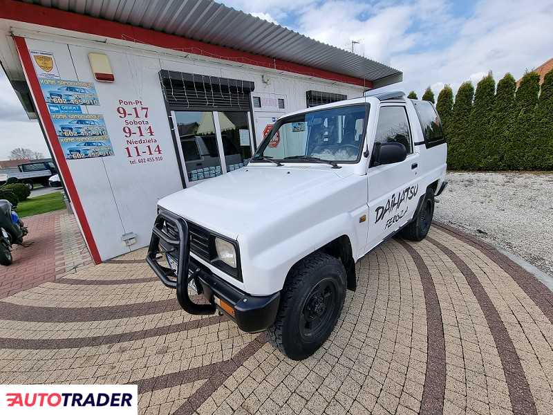 Daihatsu Feroza 1990 1.6 86 KM Daihatsu Feroza 1990 1.6 86 KM