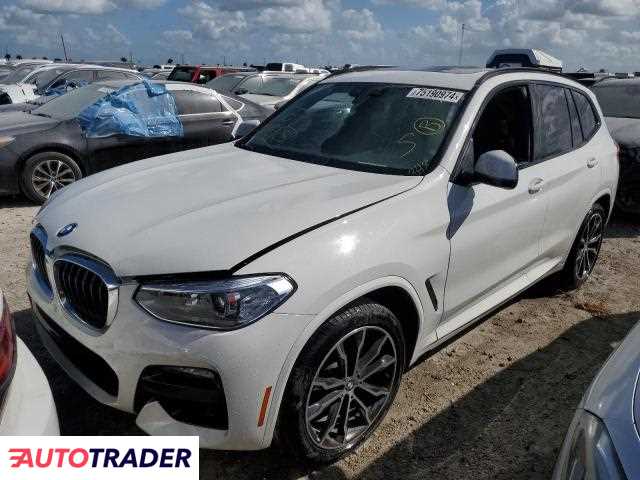 BMW X3 2.0 benzyna 2020r. (ARCADIA)