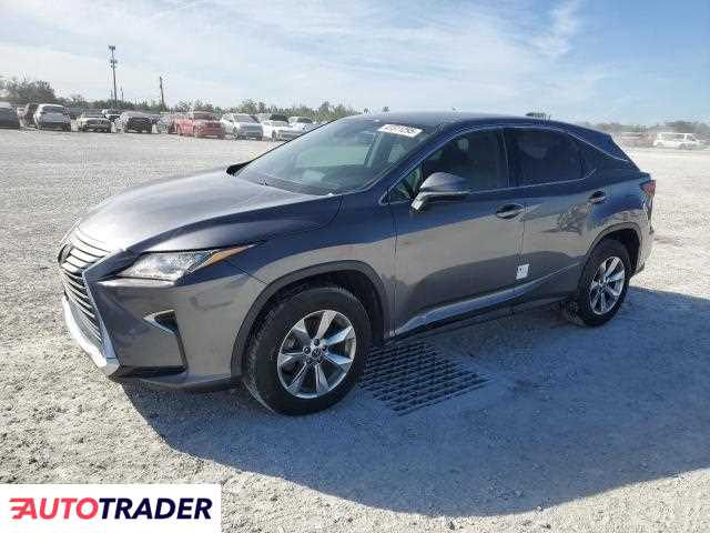 Lexus RX 3.0 benzyna 2019r. (ARCADIA)