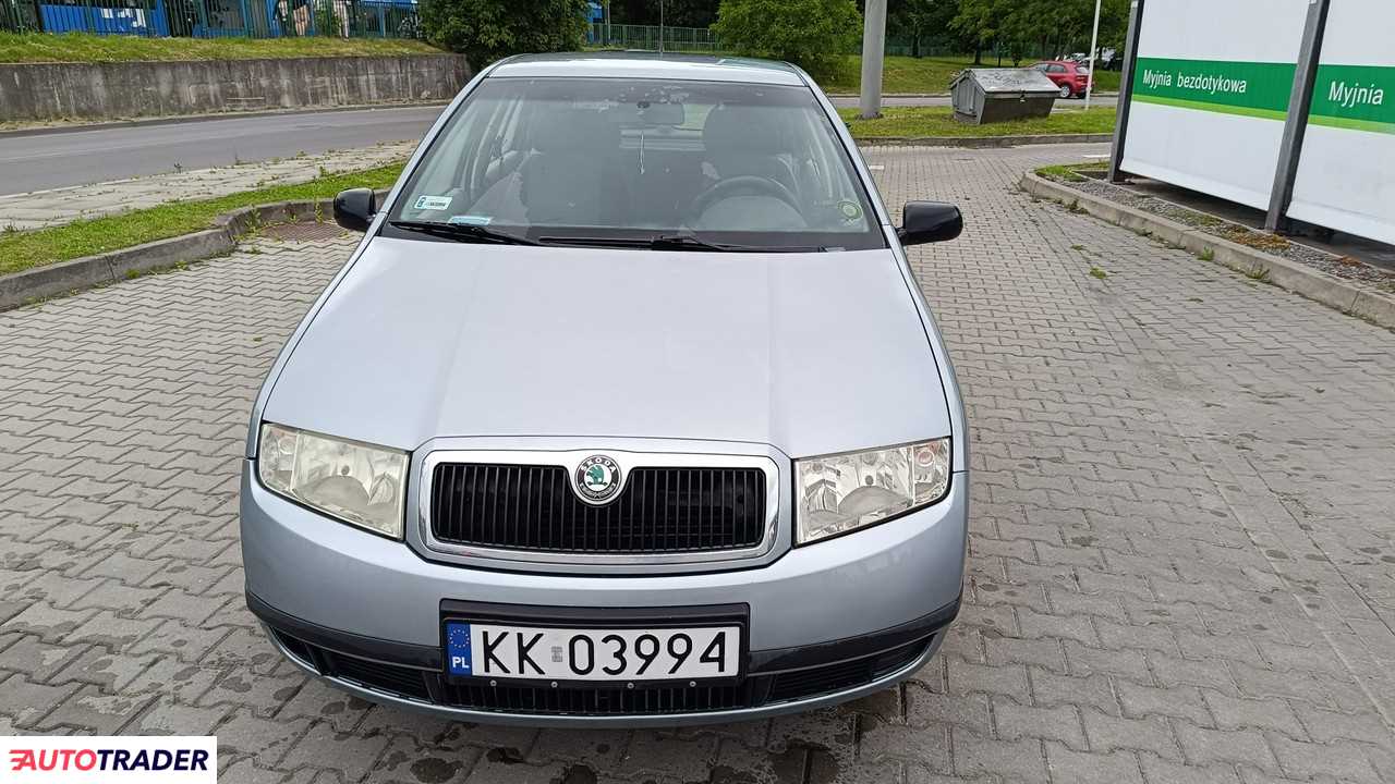 Skoda Fabia 2002 1.4 75 KM Skoda Fabia 2002 1.4 75 KM