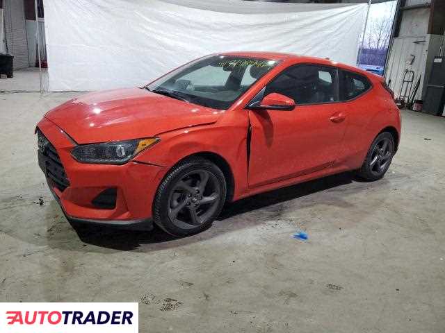 Hyundai Veloster 2.0 benzyna 2019r. (NORTH BILLERICA)