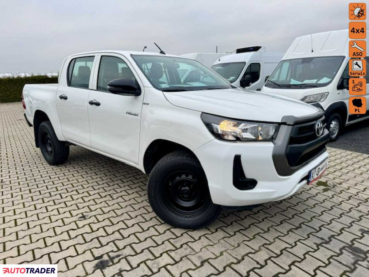 Toyota Hilux 2022 2.4 150 KM
