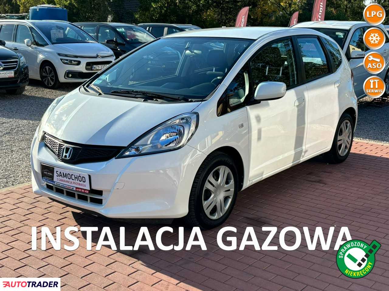 Honda Jazz 2012 1.2 90 KM