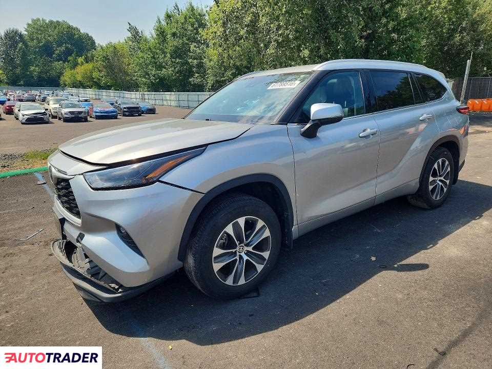 Toyota Highlander 2022 3