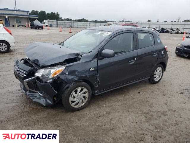 Mitsubishi Mirage 1.0 benzyna 2024r. (HARLEYVILLE)