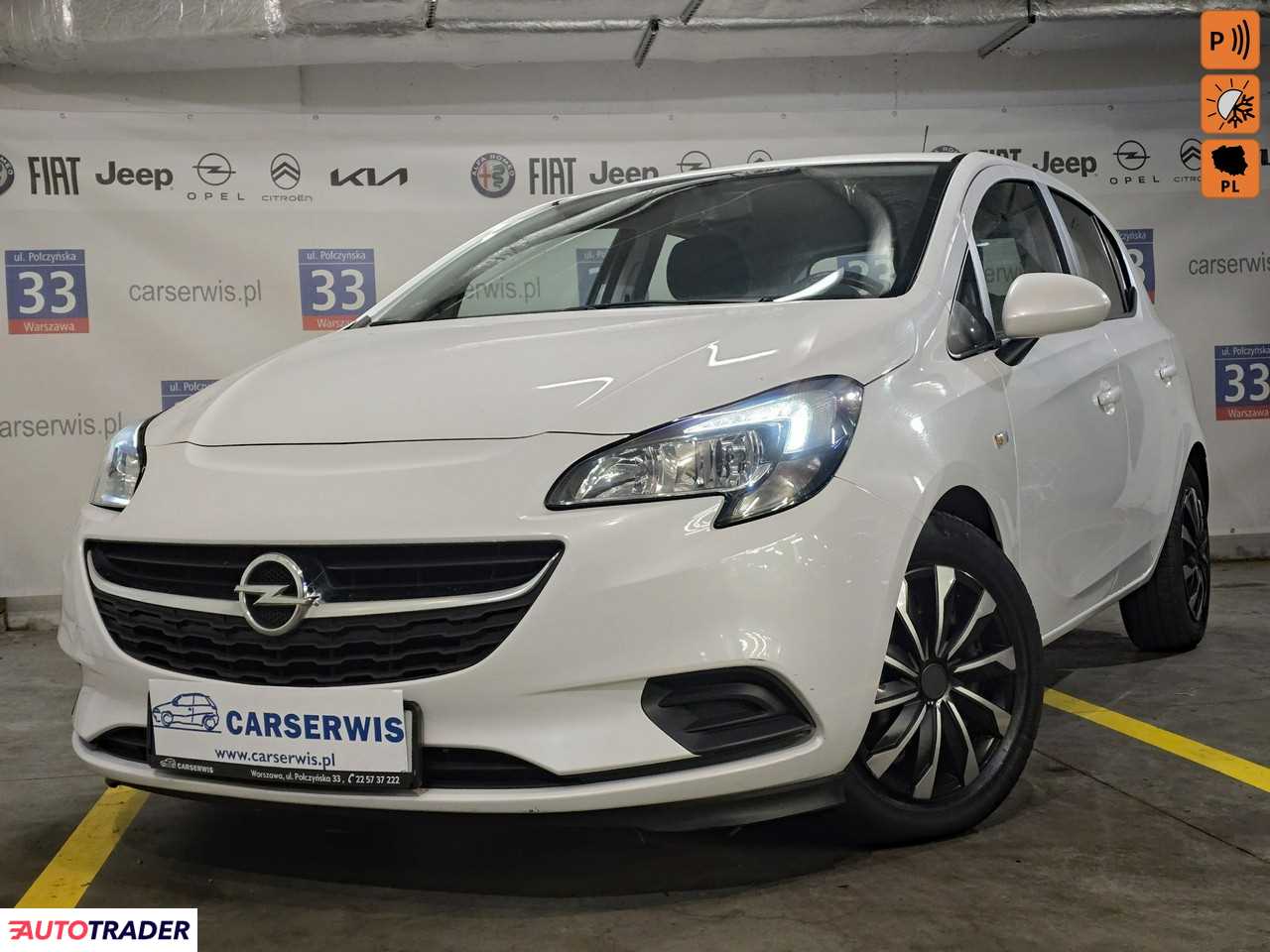 Opel Corsa 1.4 benzyna 90 KM 2016r. (Warszawa)