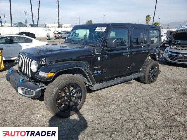 Jeep Wrangler 2.0 hybrydowy 2023r. (VAN NUYS)