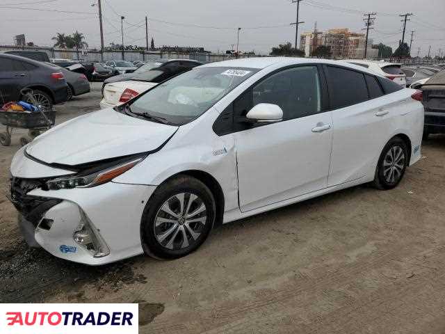 Toyota Prius 1.0 hybrydowy 2021r. (LOS ANGELES)