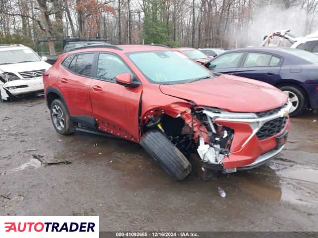 Chevrolet Trax 1.0 benzyna 2024r. (BRANDYWINE)