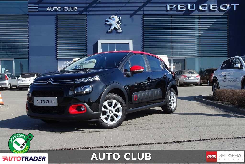 Citroen C3 2019 1.2 82 KM Citroen C3 2019 1.2 82 KM